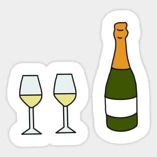 WINE Sticker